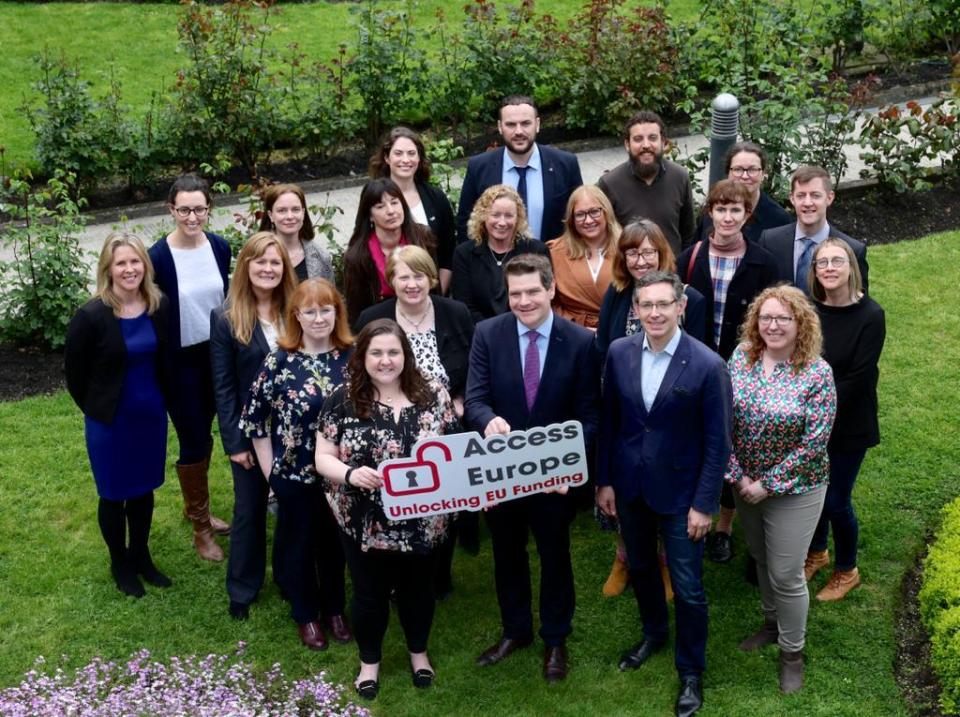 European Programmes Showcase Funding Opportunities in Dublin The Wheel